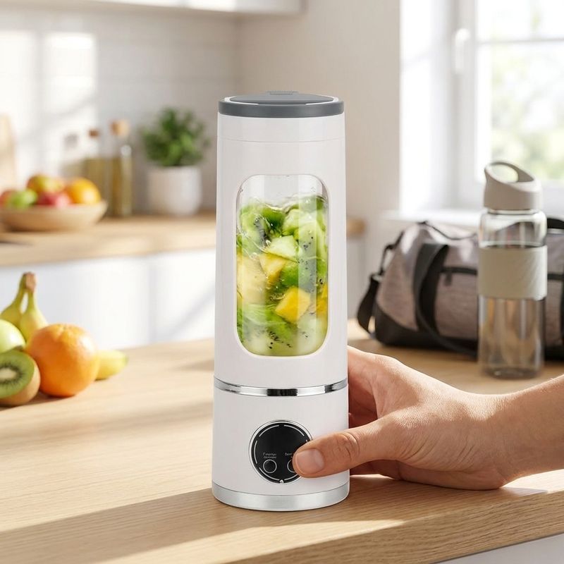 شیکر شارژی قابل حمل مدل hp 118 گنجایش 0.45 لیتر